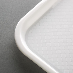 Pladen za samopostrežno strežbo Bela 450 x 350 mm - Olympia KRISTALLON - Fourniresto