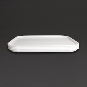 Pladen za samopostrežno strežbo Bela 450 x 350 mm - Olympia KRISTALLON - Fourniresto