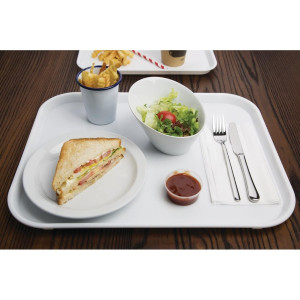 Pladen za samopostrežno strežbo Bela 450 x 350 mm - Olympia KRISTALLON - Fourniresto