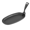 Litoželezna ovalna posoda 240x140mm - Olympia - Fourniresto