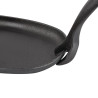 Litoželezna ovalna posoda 240x140mm - Olympia - Fourniresto