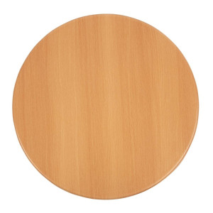 Miza s krožno ploščo iz bukovega lesa - Ø 600 mm - Bolero