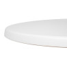Miza Okrogla Bela - Ø 600mm- Bolero