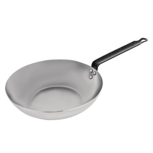 Wok iz ogljikovega jekla 28 cm - Vogue - Fourniresto
