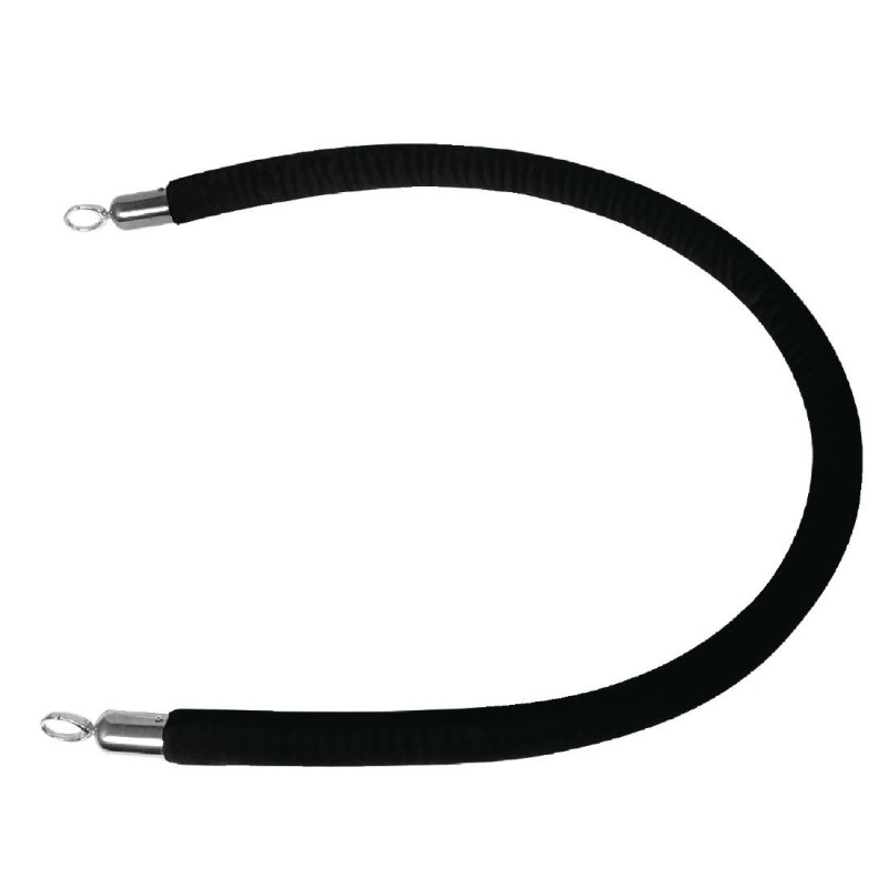 Črna sprejemna vrvica - 2,5m - Bolero - Fourniresto Črna sprejemna vrvica - 2,5m - Bolero - Fourniresto