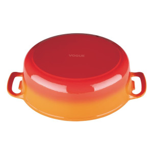 Cocotte Ovalna oranžna - 5L - Vogue
