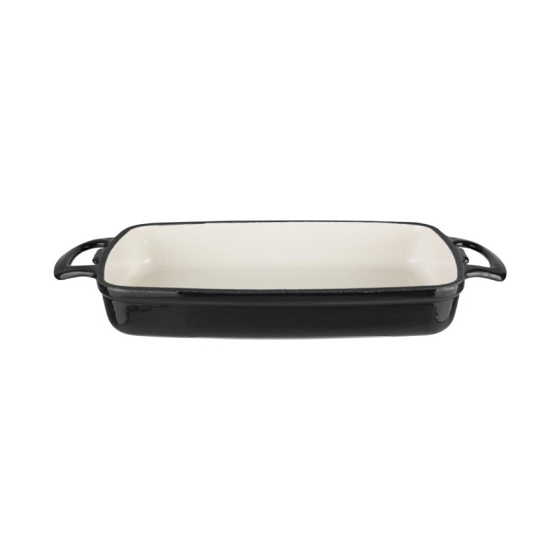 Plošča iz litega železa, pravokotna, črna - 2,8 L - Vogue Plošča iz litega železa, pravokotna, črna - 2,8 L - Vogue