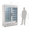 Hladilna vitrina s negativno temperaturo 920L - Polar - Fourniresto