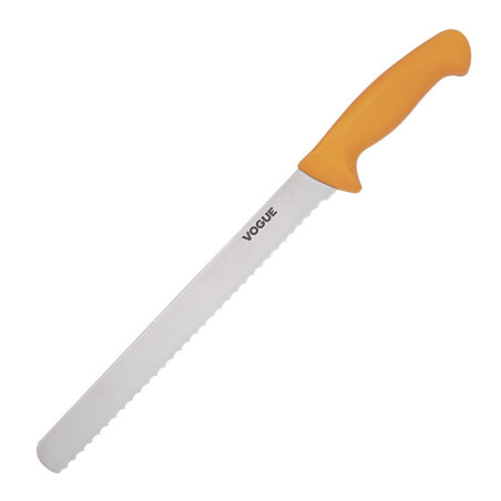 Nož za rezanje z nazobčanim robom Soft Grip Pro - 280mm - Vogue Nož za rezanje z nazobčanim robom Soft Grip Pro - 280mm - Vogue