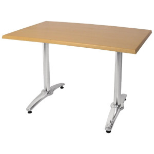 Dvojna aluminijasta miza - komplet 2 - Bolero