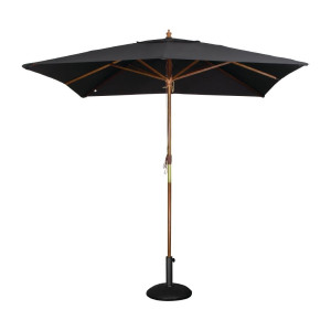 Parazol kvadraten črn - L 2500mm - Bolero