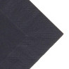 Prigrizne serviete iz črne kompostabilne biorazgradljive tkanine - 3 plasti - 30x30 - Paket 1000 kosov - FourniResto - Fournires