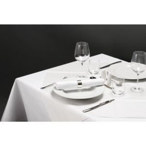 Elegantne bele serviete - Komplet 100 kosov - FourniResto - Fourniresto