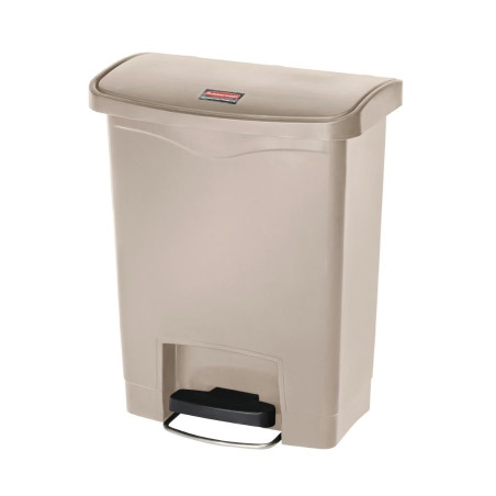 Koš za smeti s pedalom Slim Jim Beige - 30L - Rubbermaid