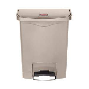 Koš za smeti s pedalom Slim Jim Beige - 30L - Rubbermaid