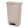 Koš za smeti s pedalom Slim Jim Beige - 50L - Rubbermaid