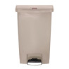 Koš za smeti s pedalom Slim Jim Beige - 50L - Rubbermaid
