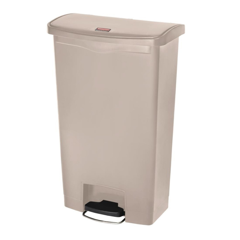 Koš za smeti s pedalom Slim Jim Beige - 68L - Rubbermaid Koš za smeti s pedalom Slim Jim Beige - 68L - Rubbermaid