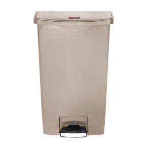 Koš za smeti s pedalom Slim Jim Beige - 68L - Rubbermaid
