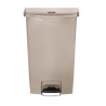 Koš za smeti s pedalom Slim Jim Beige - 68L - Rubbermaid