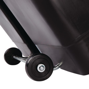 Koš za smeti s pedalom Slim Jim rdeče barve - 90L - Rubbermaid