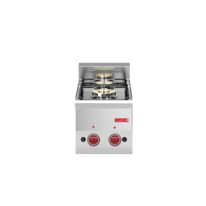 Nad 2 živima plamenoma na plin - Š 300 x G 600 mm - Gastro M - Fourniresto