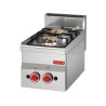 Nad 2 živima plamenoma na plin - Š 300 x G 600 mm - Gastro M - Fourniresto