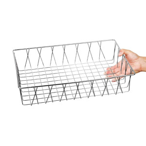 Kovinska predstavitvena košara 450 x 300 x 100mm - Olympia - Fourniresto