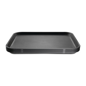 Rebrasti pravokotni podstavek 458x356mm - Olympia KRISTALLON - Fourniresto