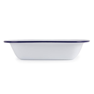 Servirna posoda iz emajliranega jekla 280x190x55mm - Komplet 6 - Olympia - Fourniresto