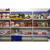 Modularna polica 4 nivoji - Š 890 x G 400 mm - Tournus