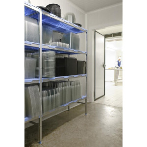 Modularna polica 4 nivoji - Š 1492 x G 400 mm - Tournus