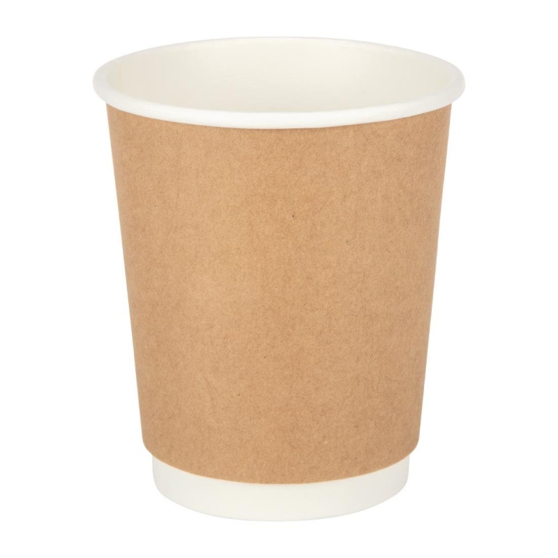 Dvojna stenska kraft skodelica 225ml - Komplet 25 kosov - Fiesta - Fourniresto Dvojna stenska kraft skodelica 225ml - Komplet 25 kosov - Fiesta - Fourniresto