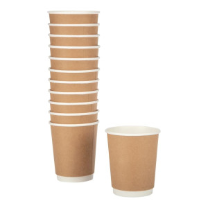 Dvojna stenska kraft skodelica 225ml - Komplet 25 kosov - Fiesta - Fourniresto