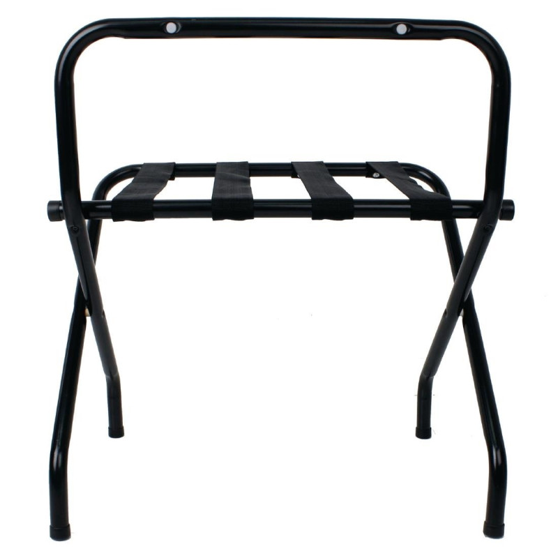 Folding black luggage rack - Bolero - Fourniresto Folding black luggage rack - Bolero - Fourniresto