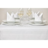 Bela prtačka iz satena 1780 x 1780 mm - Mitre Luxury - Fourniresto