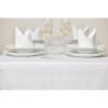 Bela prtačka iz satena 1780 x 2740 mm - Mitre Luxury - Fourniresto