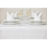 Bela prtača iz satena 1780 x 3650 mm - Mitre Luxury - Fourniresto