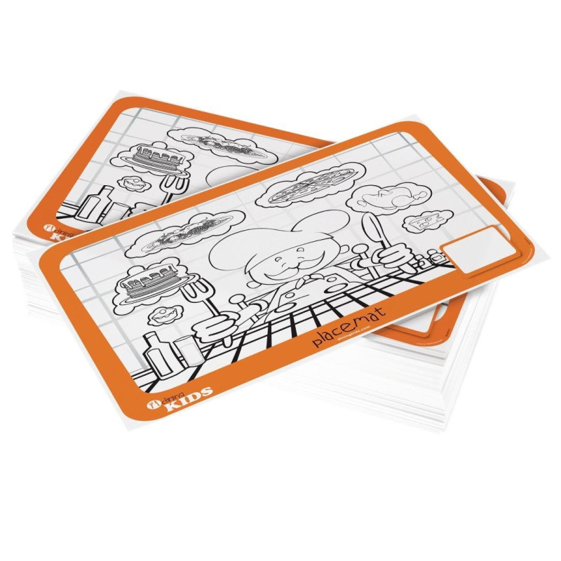 Coloring placemats for children - FourniResto - Fourniresto Coloring placemats for children - FourniResto - Fourniresto