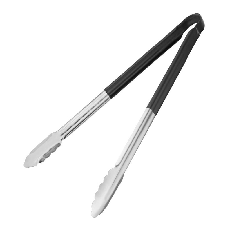 Pince de service 405mm noire - Vogue - Fourniresto Pince de service 405mm noire - Vogue - Fourniresto