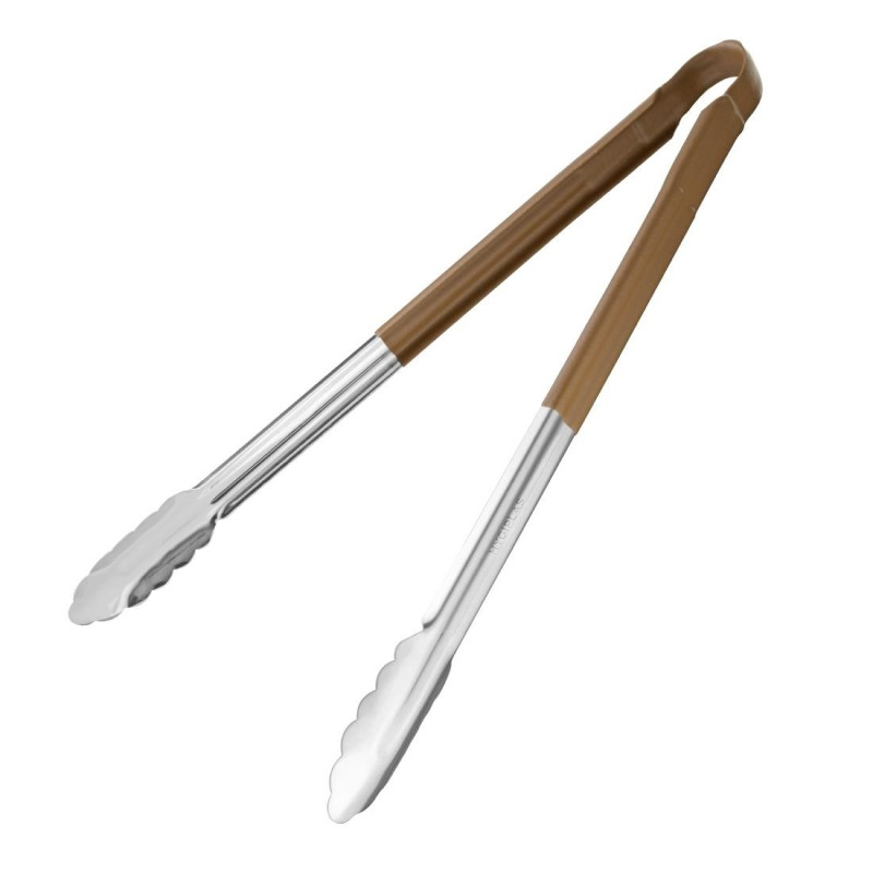 Pinceta za serviranje 405mm rjava - Vogue - Fourniresto Pinceta za serviranje 405mm rjava - Vogue - Fourniresto