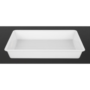 Plitka prozorna plastična posoda za živila 540 mm - Araven - Fourniresto