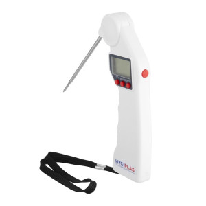 Termometer z zložljivo sondo Easytemp bel - Hygiplas - Fourniresto