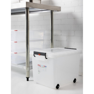 Mobilna posoda za hrano s pokrovom 50L - Araven - Fourniresto