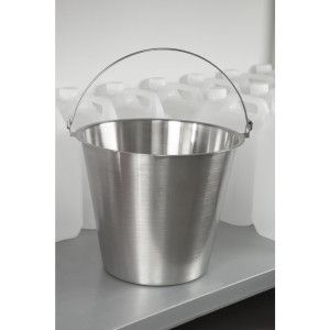 Inox vedro 12L - Jantex - Fourniresto