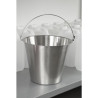 Inox vedro 12L - Jantex - Fourniresto