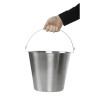 Inox vedro 12L - Jantex - Fourniresto
