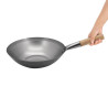 Wok iz jekla - 33 cm - Vogue - Fourniresto