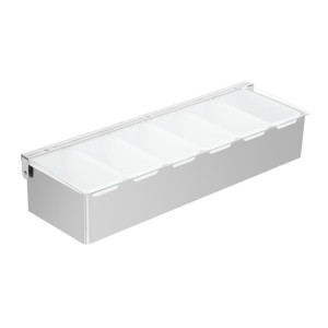 Škatla s predelki 6x 475ml - Olympia - Fourniresto