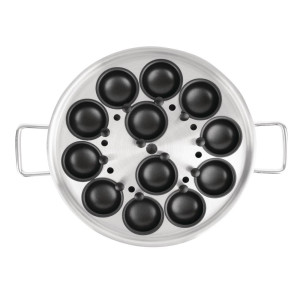 Ponev za kuhanje jajc iz aluminija - Ø 350 mm - Vogue